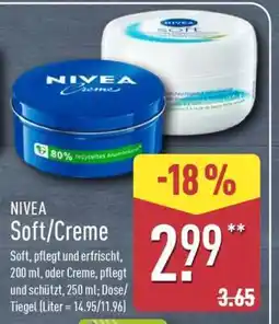 Aldi Nord NIVEA Soft/Creme Angebot