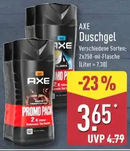 Aldi Nord AXE Duschgel Angebot