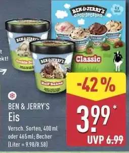 Aldi Nord BEN & JERRY’S Eis Angebot