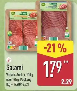 Aldi Nord Salami Angebot
