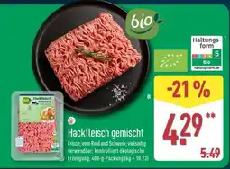 Aldi Nord Hackfleisch gemischt Angebot