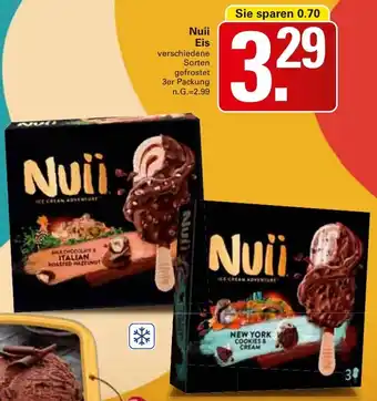 WEZ Nuii Eis Angebot