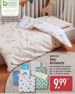 Aldi Nord NOVITESSE Baby-Bettwäsche Angebot