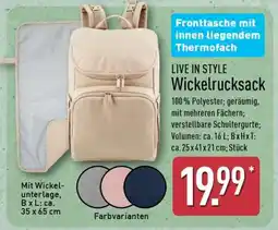 Aldi Nord Wickelrucksack Angebot