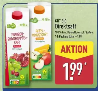 Aldi Nord GUT BIO Direktsaft Angebot