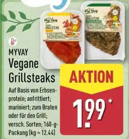 Aldi Nord MYVAY Vegane Grillsteaks Angebot