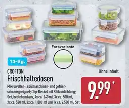 Aldi Nord CROFTON Frischhaltedosen Angebot