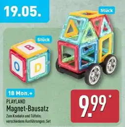 Aldi Nord PLAYLAND Magnet-Bausatz Angebot