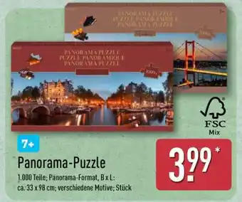 Aldi Nord Panorama-Puzzle Angebot