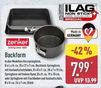 Aldi Nord Backform Angebot