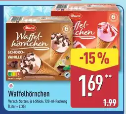 Aldi Nord Waffelhörnchen Angebot