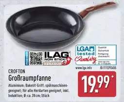 Aldi Nord CROFTON Großraumpfanne Angebot