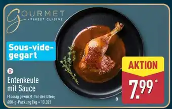 Aldi Nord Entenkeule mit Sauce Angebot