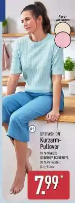 Aldi Nord UP2FASHION Kurzarm-Pullover Angebot