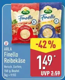 Aldi Nord Arla Finello Reibekäse Angebot