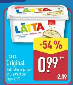 Aldi Nord LÄTTA Original Angebot