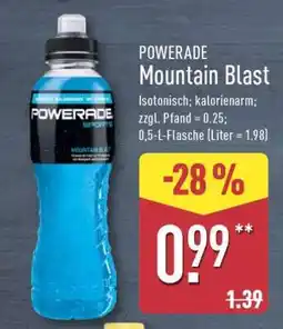 Aldi Nord Powerade Mountain Blast Angebot