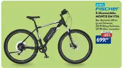 Aldi Nord E-Mountainbike MONTIS EM 1726 Angebot