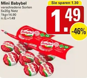WEZ Mini Babybel Angebot