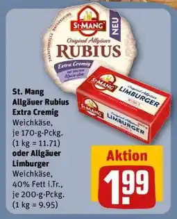 REWE St. Mang Allgäuer Rubius Extra Cremig Angebot