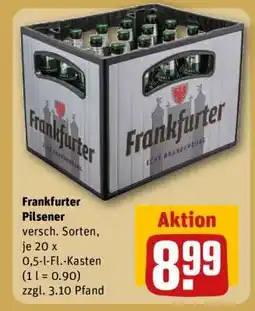 REWE Frankfurter Pilsener Angebot