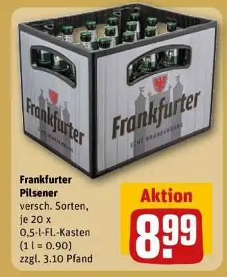 REWE Frankfurter Pilsener Angebot