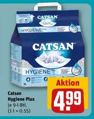 REWE Catsan Hygiene Plus Angebot