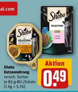 REWE SHEBA Katzennahrung Angebot