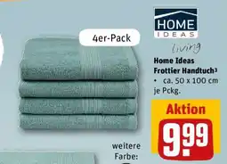 REWE Home Ideas Frottier Handtuch Angebot