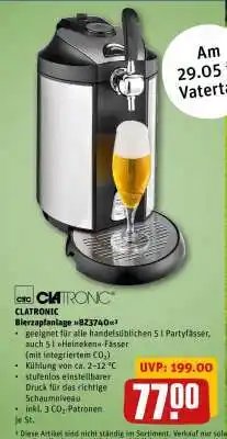 REWE Bierzapfanlage BZ3740 Angebot