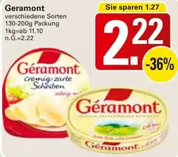 WEZ Geramont Angebot