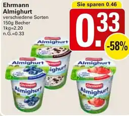 WEZ Ehrmann Almighurt Angebot