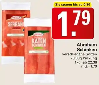 WEZ Abraham Schinken Angebot