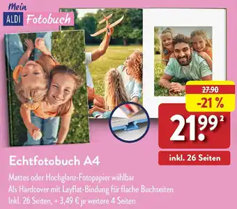 Aldi Nord Echtfotobuch A4 Angebot