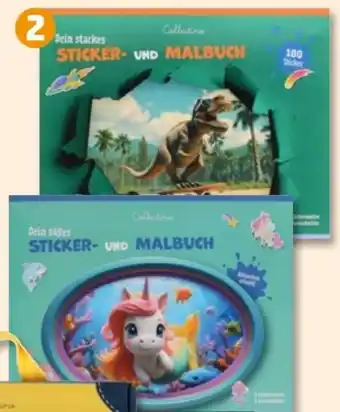 PENNY Collectino Mal-und-Stickerblock Angebot