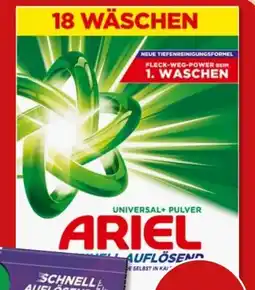 PENNY Ariel Universalwaschmittel Pulver Angebot