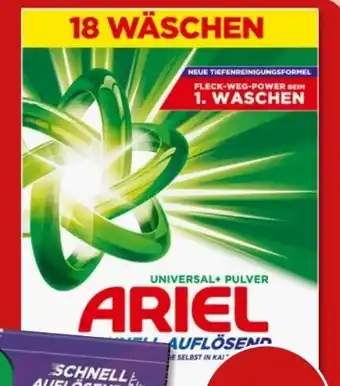 PENNY Ariel Universalwaschmittel Pulver Angebot