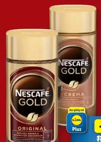 Lidl Nescafé Gold Original Angebot
