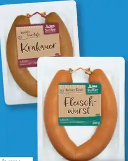 Lidl Sutter Fleischwurst Angebot