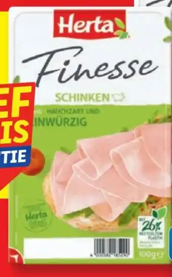 Lidl Herta Finesse Schinken hauchzart Angebot