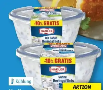 Lidl Nadler Sahne Heringsfilets Angebot