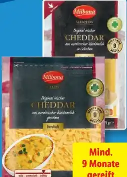Lidl Milbona Irischer Cheddar Angebot
