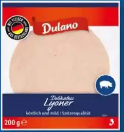 Lidl Dulano Delikatess Lyoner Angebot