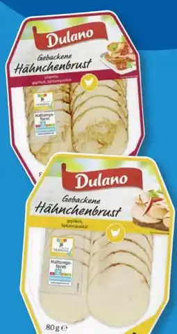 Lidl Dulano Gebackene Hähnchenbrust Angebot