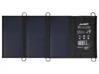 Lidl Crivit Faltbares Solar-Ladegerät Angebot