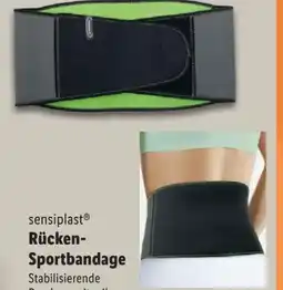 Lidl Sensiplast Sportbandage Rücken Angebot