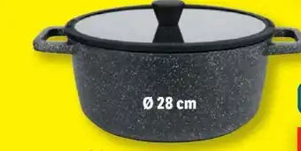 Lidl Livarno Home Aluguss-Kochtopf 28 cm Angebot
