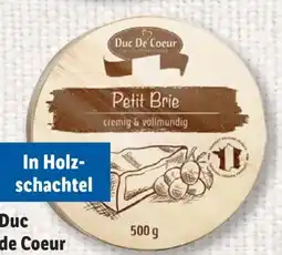 Lidl Duc De Coeur Brie Torte Angebot