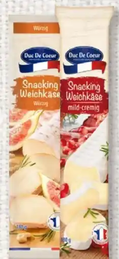 Lidl Duc De Coeur Snacking Weichkäse mild-cremig Angebot