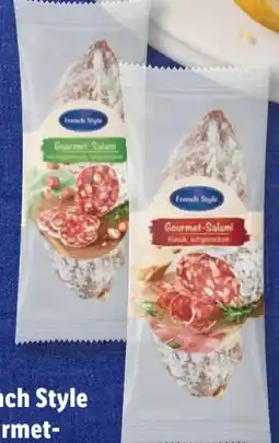 Lidl French Style Gourmet­-Salami Angebot